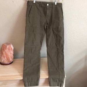 Banana republic skinny ankle green pants